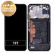 Huawei P40 lite - LCD Displej + Dotykové Sklo + Rám + Batéria (Midnight Black) - 02353KFU Genuine Service Pack