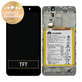 Huawei Honor 5c, Honor 7 Lite Dual - LCD Displej + Dotykové Sklo + Rám + Batéria (Grey) - 02350TSP