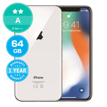 Apple iPhone X 64GB Silver