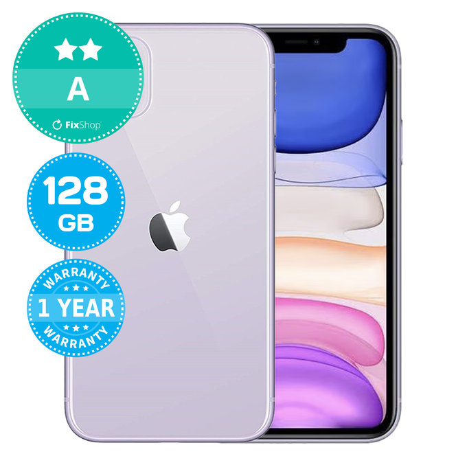Apple iPhone 11 Purple 128GB A Refurbished
