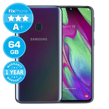 Samsung Galaxy A40 64GB Black