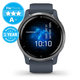 Garmin Venu Watch Silver with Granite Blue Strap A+ Refurbished