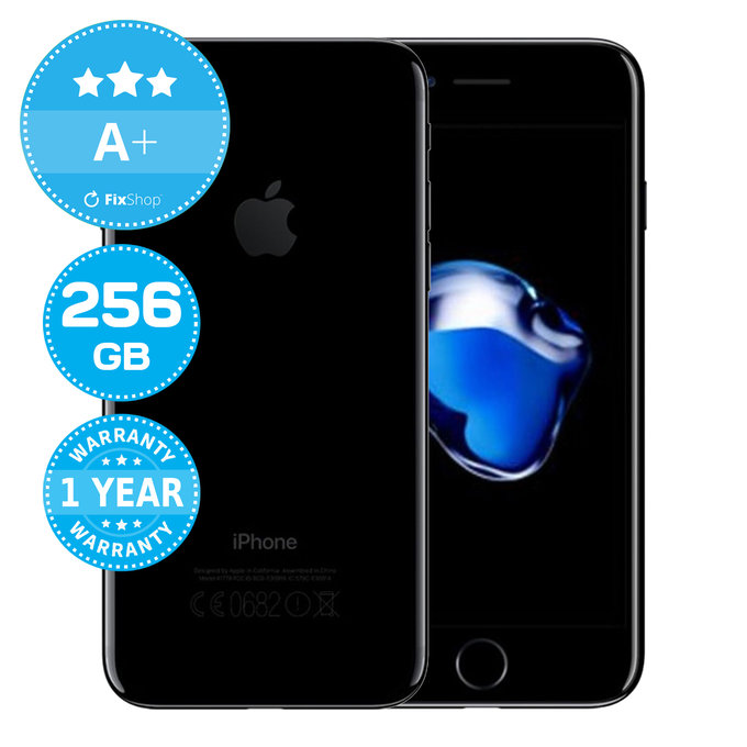 Apple iPhone 7 Jet Black 256GB A+ Repasovaný