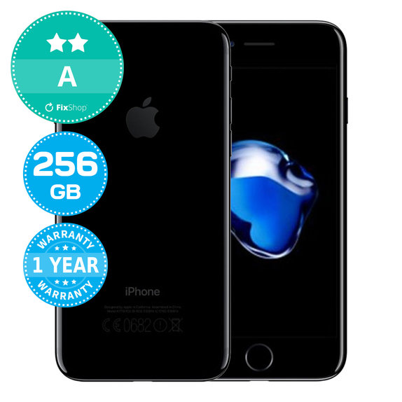 Apple iPhone 7 Jet Black 256GB A Repasovaný