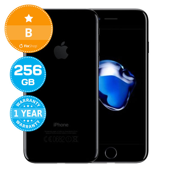 Apple iPhone 7 Jet Black 256GB B Repasovaný