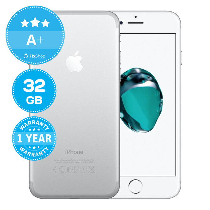 Apple iPhone 7 Silver 32GB A+ Repasovaný