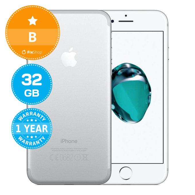 Apple iPhone 7 Silver 32GB B Repasovaný