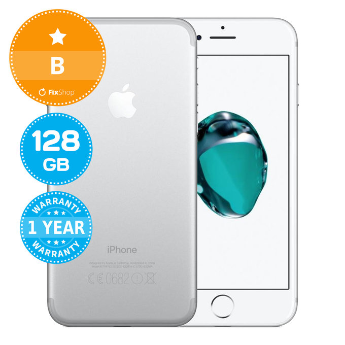Apple iPhone 7 Silver 128GB B Repasovaný