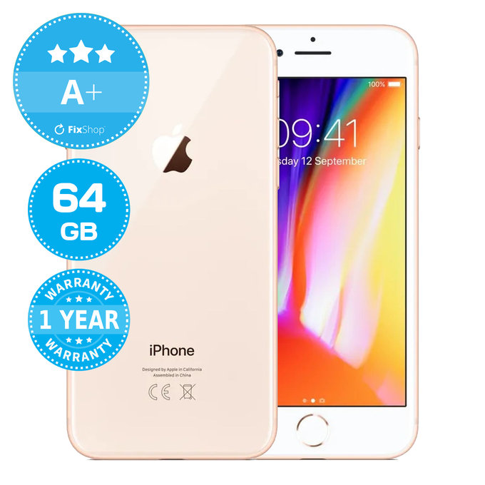 Apple iPhone 8 Gold 64GB A+ Repasovaný
