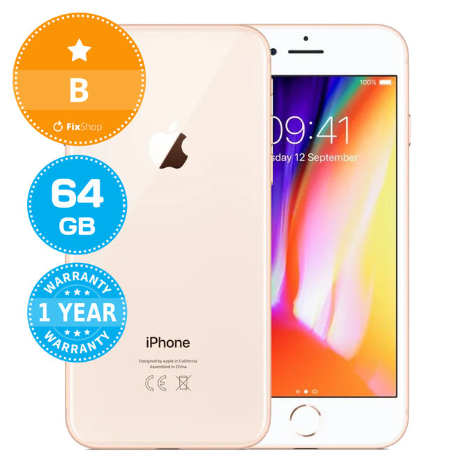 Apple iPhone 8 Gold 64GB B Repasovaný