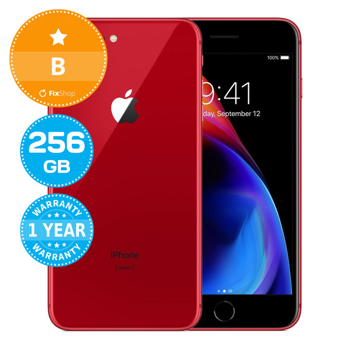 Apple iPhone 8 Plus (PRODUCT)RED 256GB B Repasovaný