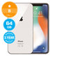 Apple iPhone X Silver 64GB B Repasovaný
