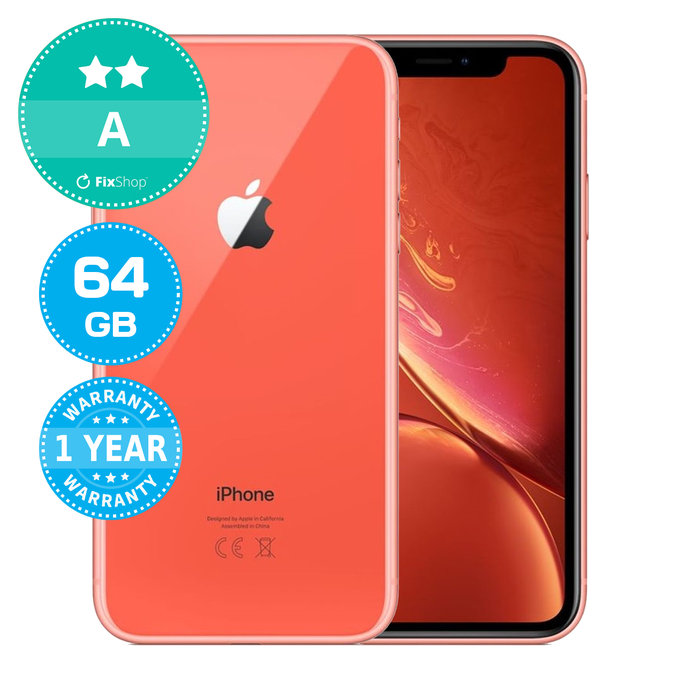 Apple iPhone XR Coral 64GB A Repasovaný