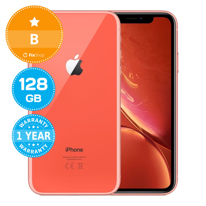 Apple iPhone XR Coral 128GB B Repasovaný