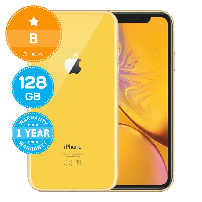 Apple iPhone XR Yellow 128GB B Repasovaný