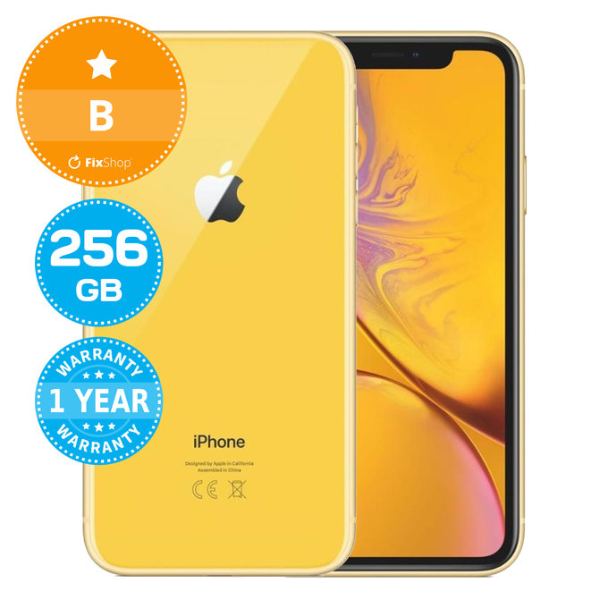 Apple iPhone XR Yellow 256GB B Repasovaný
