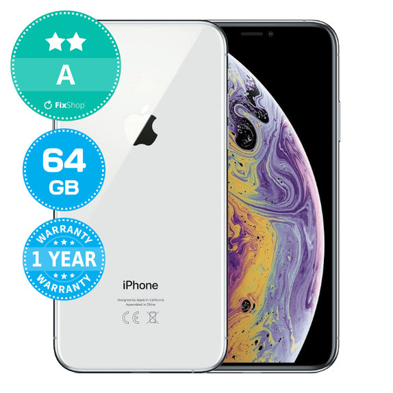 Apple iPhone XS Silver 64GB A Repasovaný