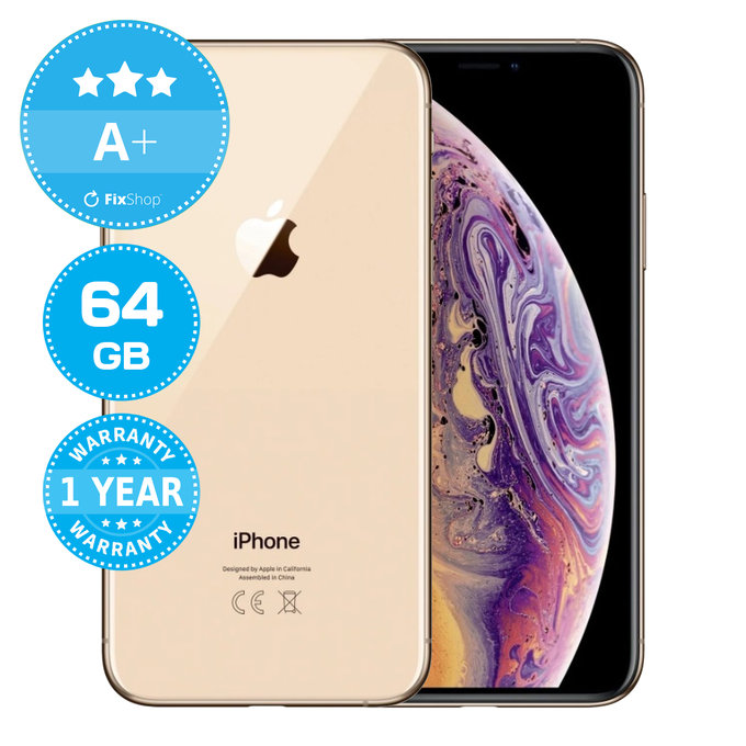 Apple iPhone XS Gold 64GB A+ Repasovaný