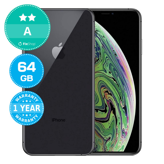 Apple iPhone XS Max Space Gray 64GB A Repasovaný