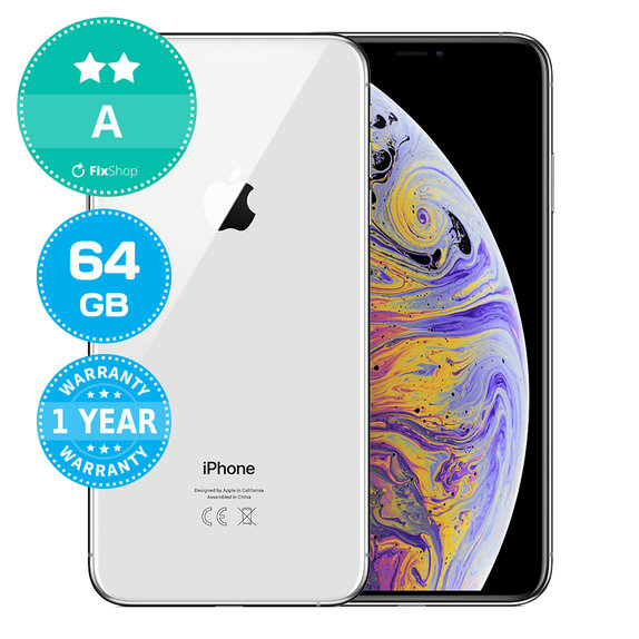 Apple iPhone XS Max Silver 64GB A Repasovaný