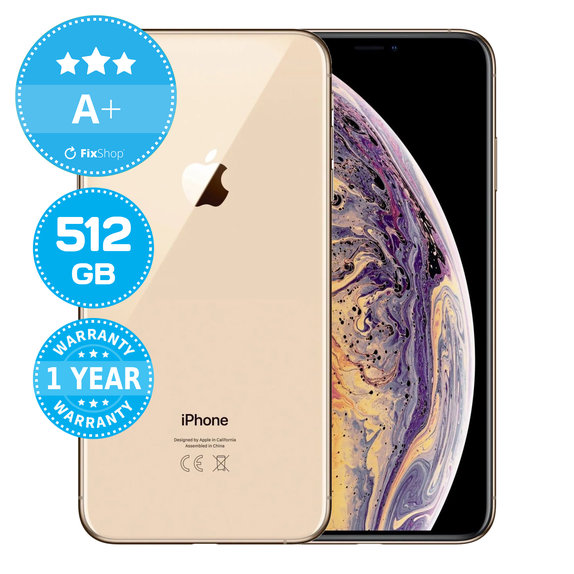 Apple iPhone XS Max Gold 512GB A+ Repasovaný
