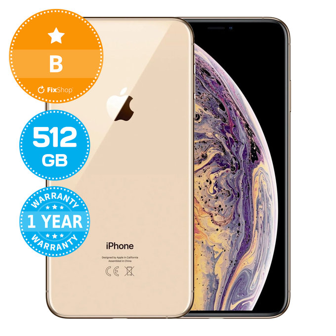 Apple iPhone XS Max Gold 512GB B Repasovaný
