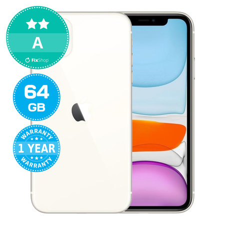 Apple iPhone 11 White 64GB A Repasovaný