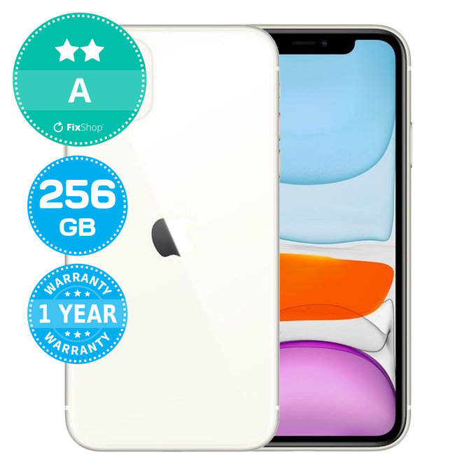 Apple iPhone 11 White 256GB A Repasovaný