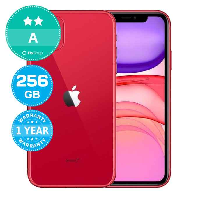 Apple iPhone 11 (PRODUCT)RED 256GB A Repasovaný