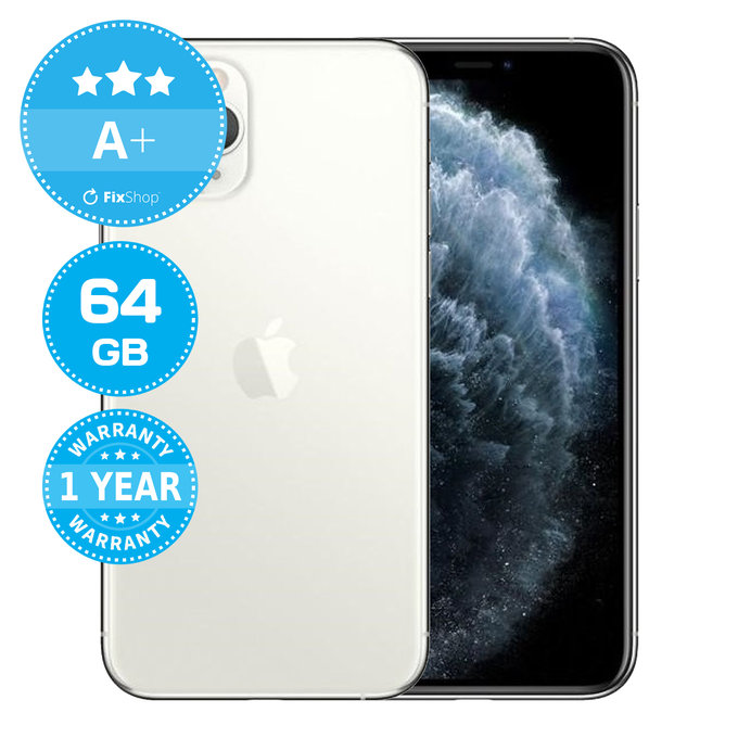 Apple iPhone 11 Pro Silver 64GB A+ Repasovaný