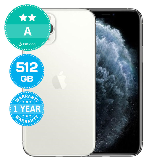 Apple iPhone 11 Pro Silver 512GB A Repasovaný