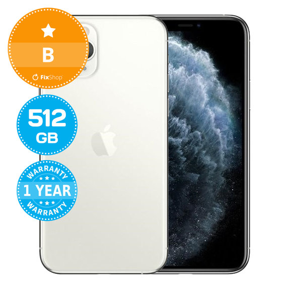 Apple iPhone 11 Pro Silver 512GB B Repasovaný