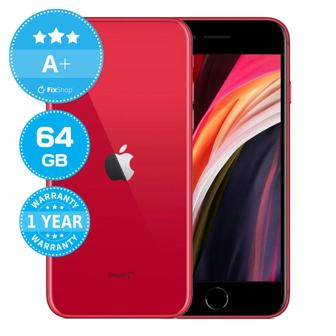 Apple iPhone SE (2nd Gen 2020) (PRODUCT)RED 64GB A+ Repasovaný