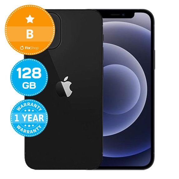 Apple iPhone 12 Mini Black 128GB B Repasovaný