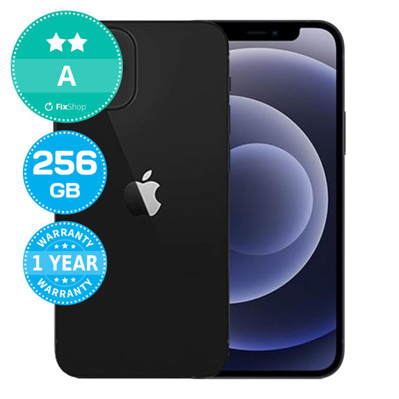Apple iPhone 12 Mini Black 256GB A Repasovaný