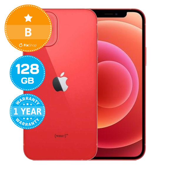 Apple iPhone 12 Mini (PRODUCT)RED 128GB B Repasovaný