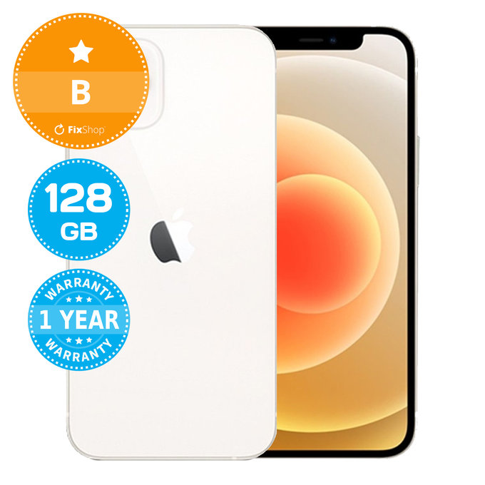 Apple iPhone 12 White 128GB B Repasovaný