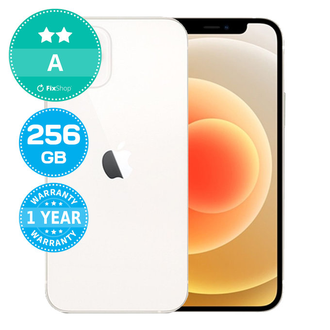 Apple iPhone 12 White 256GB A Repasovaný