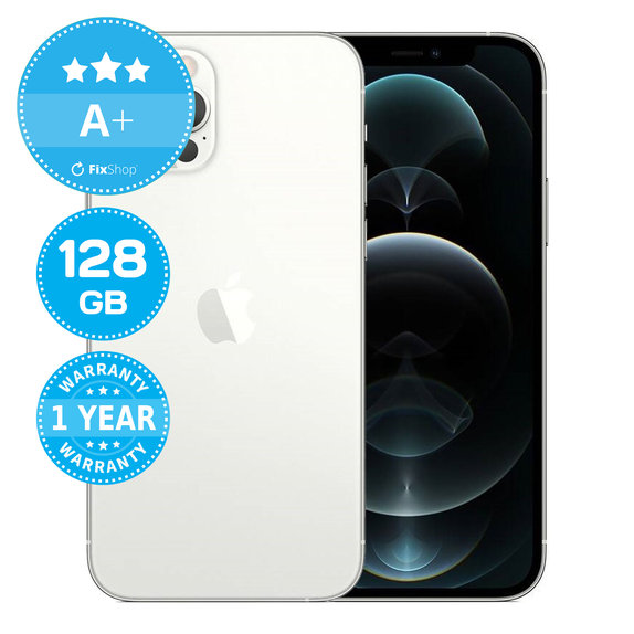 Apple iPhone 12 Pro Silver 128GB A+ Repasovaný
