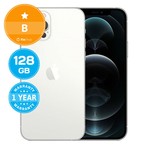 Apple iPhone 12 Pro Silver 128GB B Repasovaný