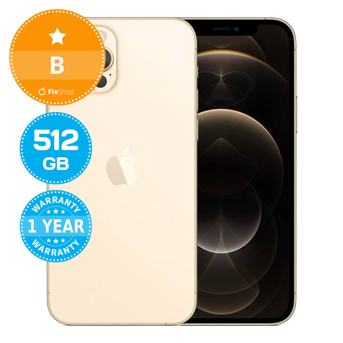 Apple iPhone 12 Pro Gold 512GB B Repasovaný