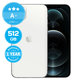 Apple iPhone 12 Pro Max Silver 512GB A+ Repasovaný