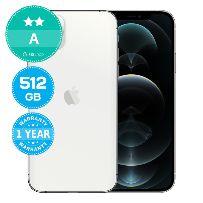 Apple iPhone 12 Pro Max Silver 512GB A Repasovaný