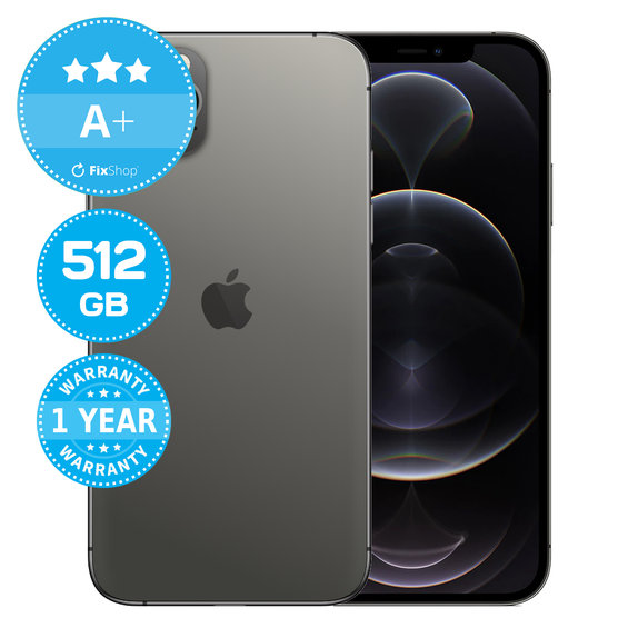 Apple iPhone 12 Pro Max Graphite 512GB A+ Repasovaný