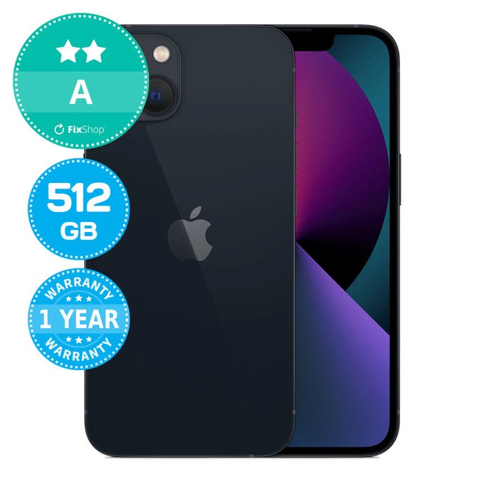 Apple iPhone 13 Midnight 512GB A Repasovaný