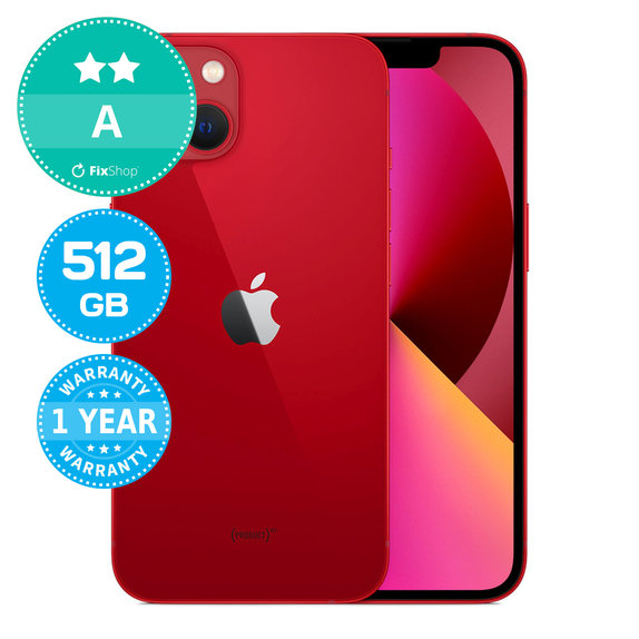 Apple iPhone 13 (PRODUCT)RED 512GB A Repasovaný