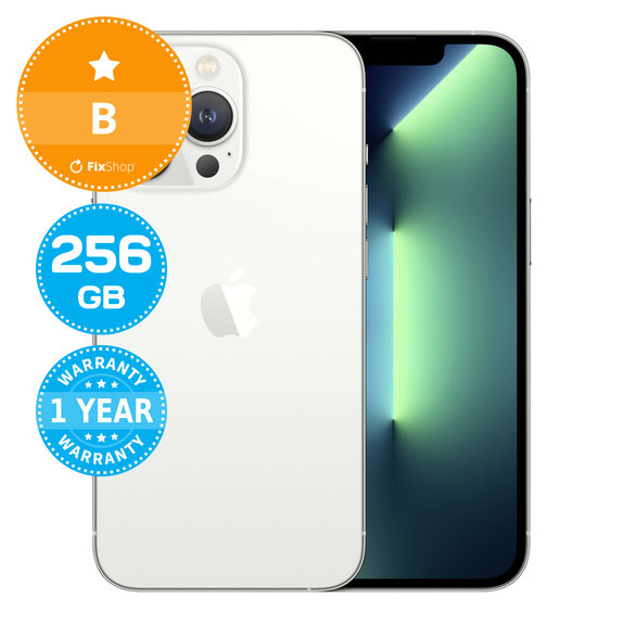 Apple iPhone 13 Pro Silver 256GB B Repasovaný