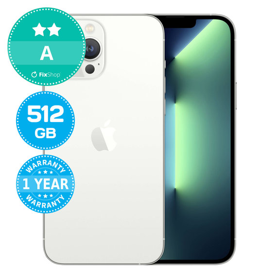 Apple iPhone 13 Pro Max Silver 512GB A Repasovaný