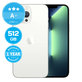 Apple iPhone 13 Pro Max Silver 512GB A+ Repasovaný