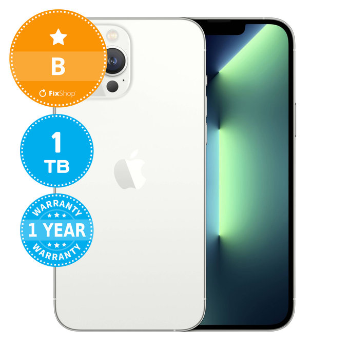 Apple iPhone 13 Pro Max Silver 1TB B Repasovaný